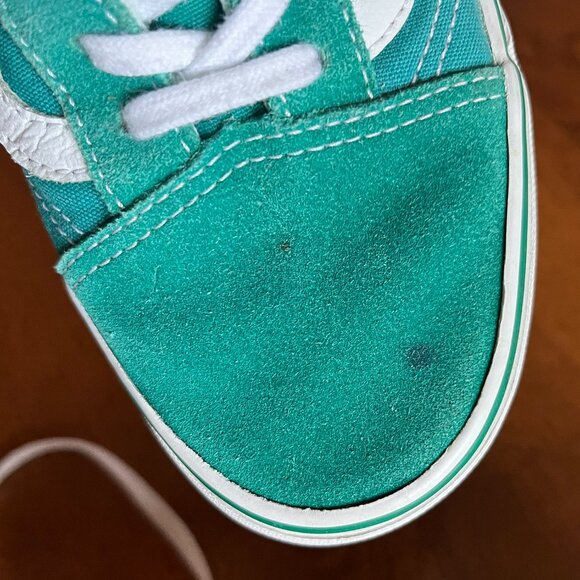 Vans green suede sneakers 5.5 - Picture 14 of 14